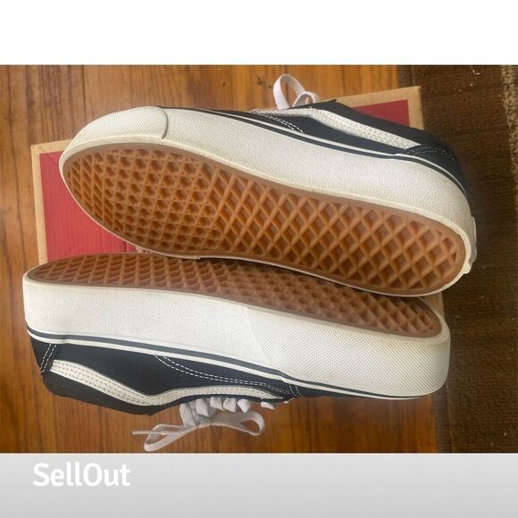 Vans Old Skool Unisex Sneakers Black/White Size 7 Casual Shoes. Barely used - Picture 3 of 8